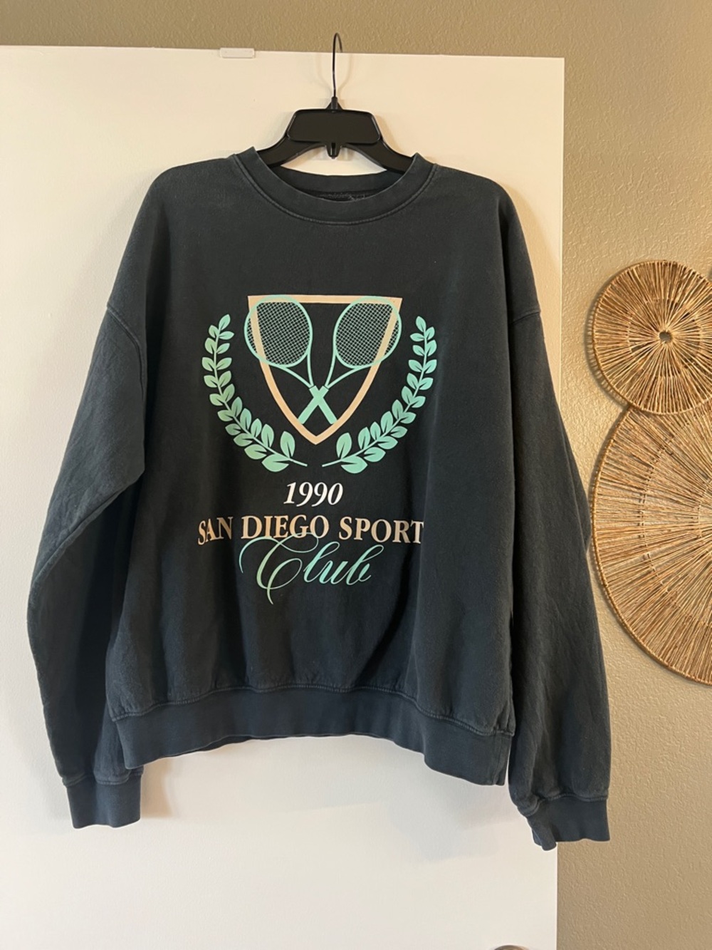 Urban Outfitters San Diego Sport Club 1990 Graphic Crewneck Sweatshirt